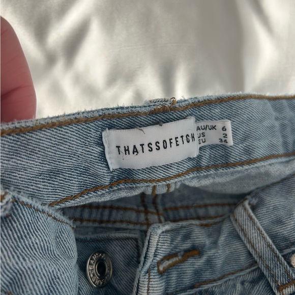 That’s So Fetch Marcus Low Rise Jeans - Blue - Picture 3 of 3